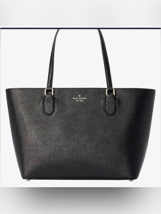 kate spade Handbags - Kate Spade Tote Laurel Way Medium Dally Black Saffiano Leather